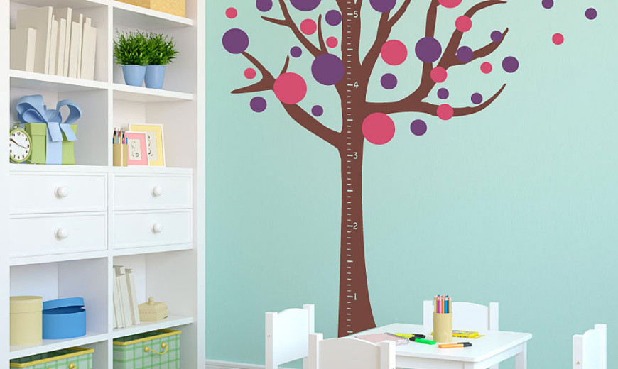 8 Fun and Easy Ways to Use Polka Dot Wall Decals