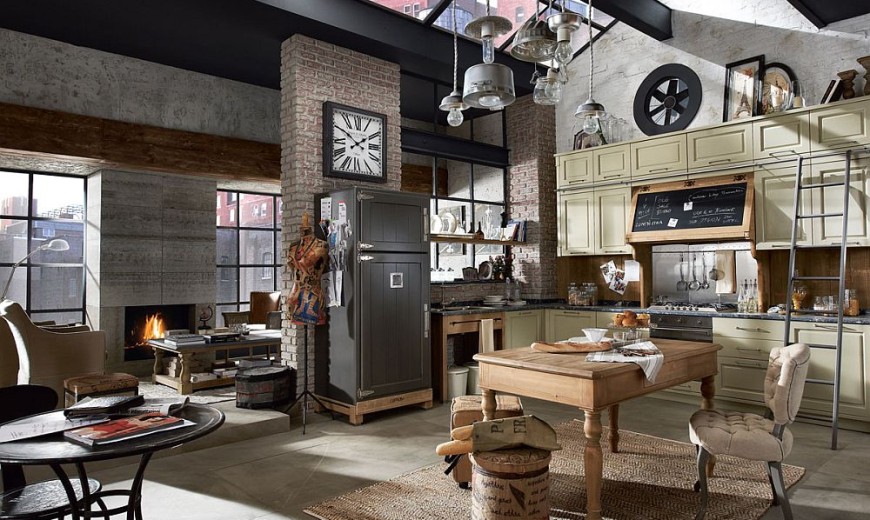 Nolita: Rediscover the Pleasure of a Timeless Vintage Family Kitchen
