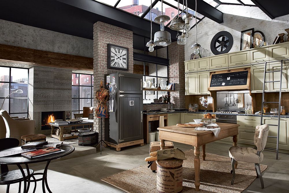 Rediscover the pleaseure of true vintage family kitchen with custom-crafted Nolita