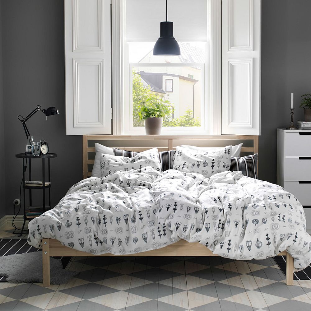 A natural cosy bedroom - IKEA