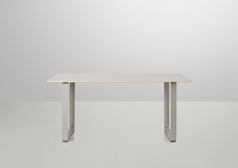 Sleek Office Table in Gray