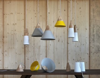 20 Simple and Sculptural Wooden Pendant Lights