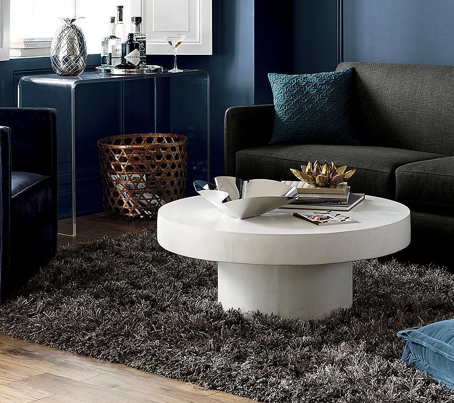 stone white coffee table