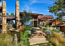 Stone-pathway-and-wooden-exterior-of-the-fabulous-Eberl-Residence-217x155