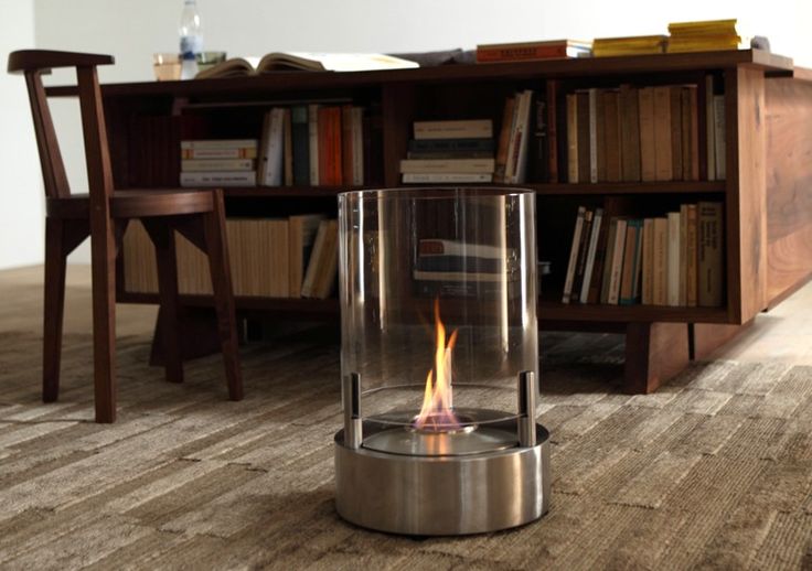 The Cyl tea light fireplace from Ecosmart Fire