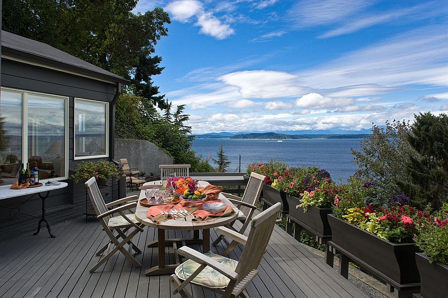 A splash of gray for the lovely deck [Design: Logan's Hammer Building & Renovation]