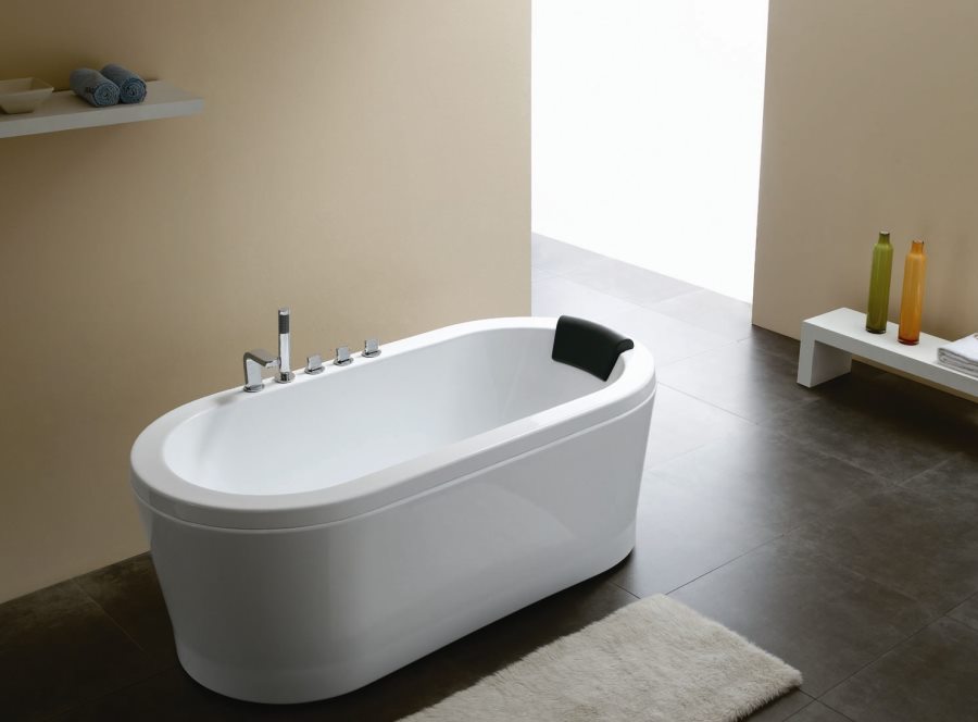 Acrylic round bathtub from Modern Bathroom Vanities