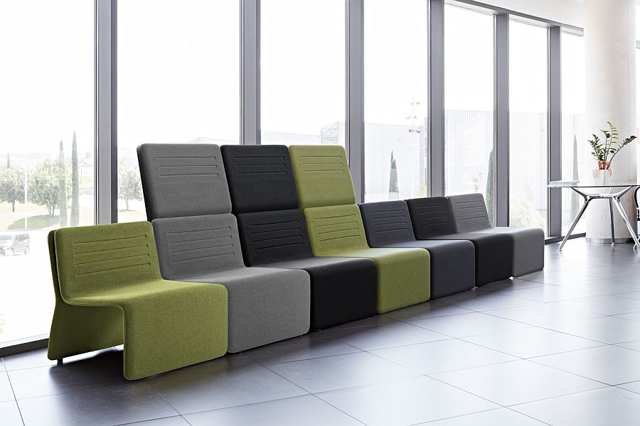 Actiu Shey modular seating by Ramos & Bassols