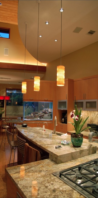 Image showcasing 8 Extremely Interesting Places to Put an Aquarium in Your Home | Decoist