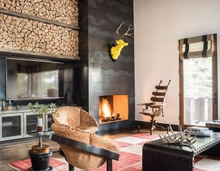 Tahoe Retreat: Inspired Rustic Mountain Escape for the Hip Modern Bachelor