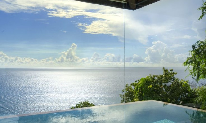 Spectacular Bathroom Design with a View