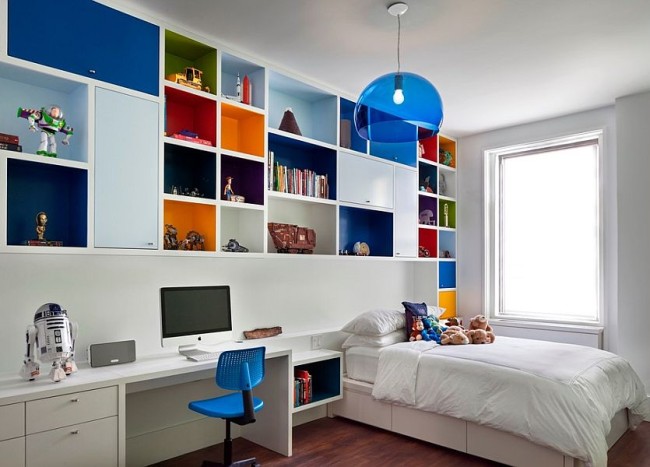 30 Trendy Ways to Add Color to the Contemporary Kids’ Bedroom