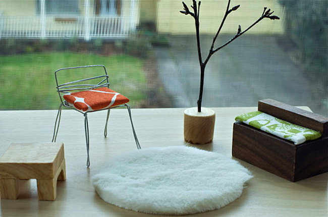DIY dollhouse furniture