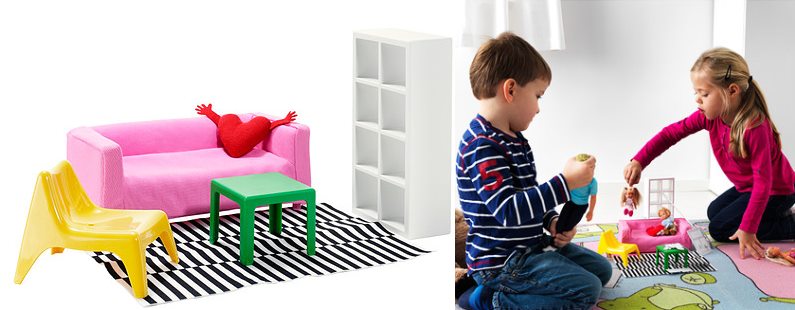 Dollhouse furniture from IKEA