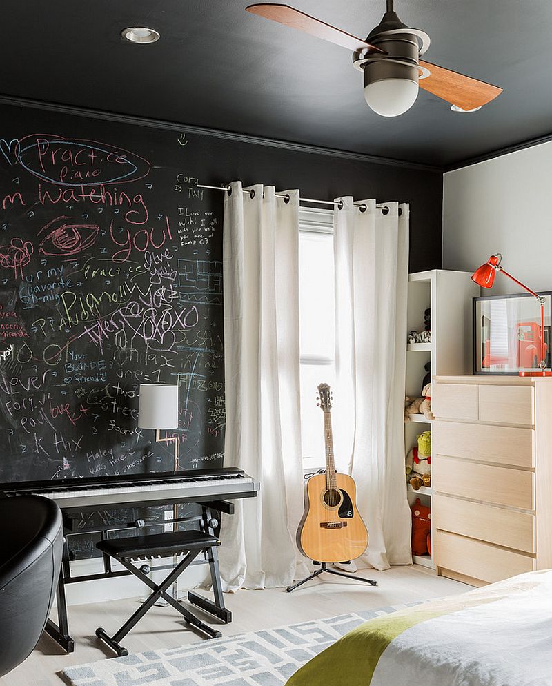 Gray Chalkboard Paint