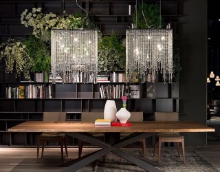 Hottest Finds: Trio of Sparkling Ceiling Lamps with Glassy Panache