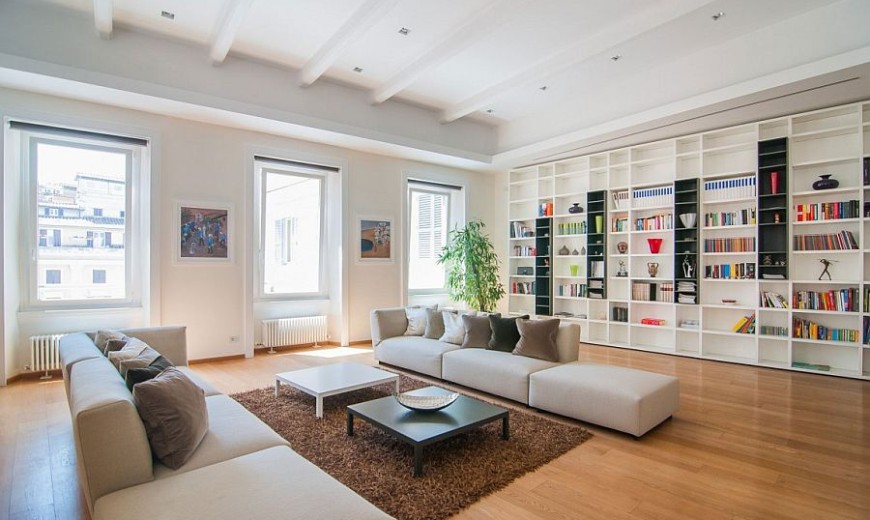 Chic Roman: CM Apartment Reinterprets Classic Design Using Modern Overtones