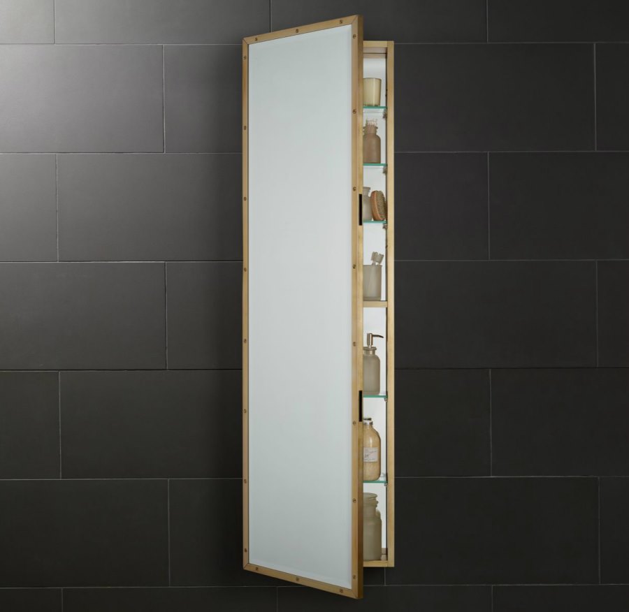 Full-length medicine cabinet from Restoration Hardware