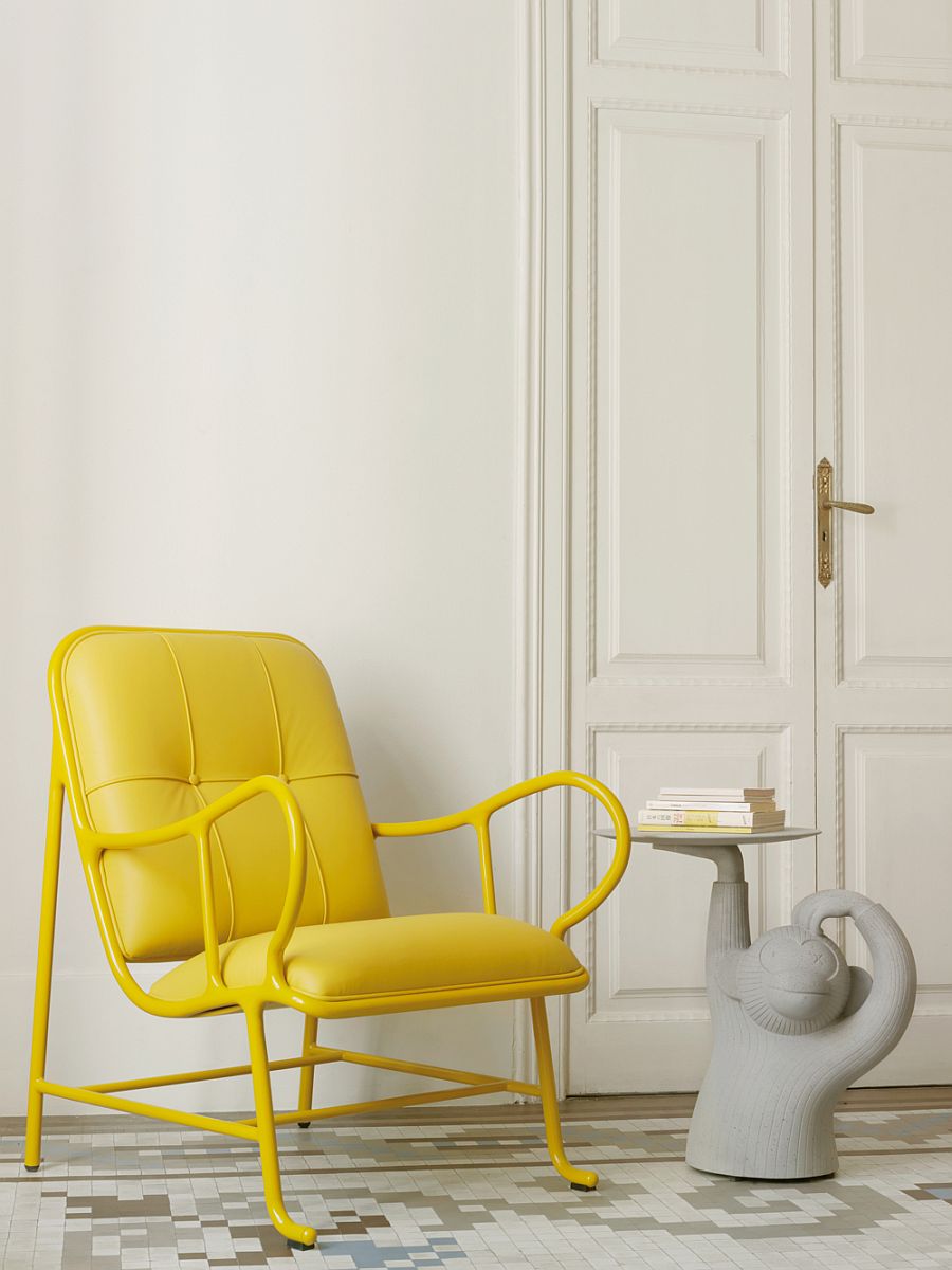 Gardenias side chair and Monkey side table by Jaime Hayon