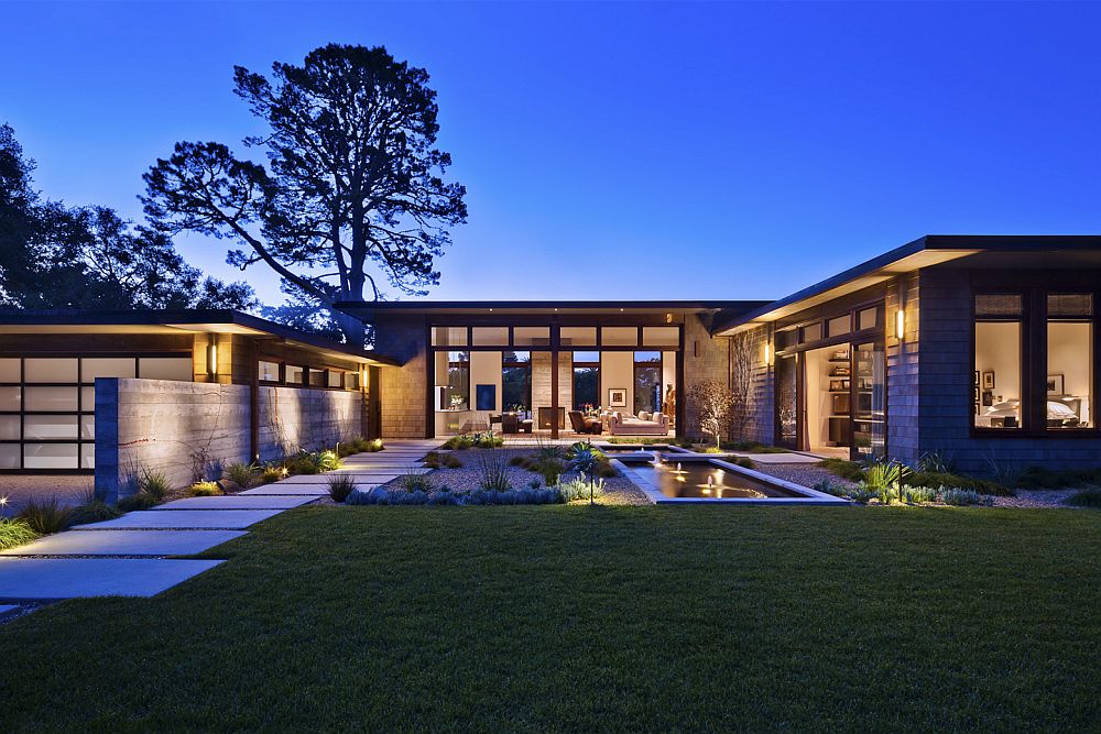 Gorgeous Thayer Residence in Santa Barbara with a fabulous exterior and a stylish courtyard