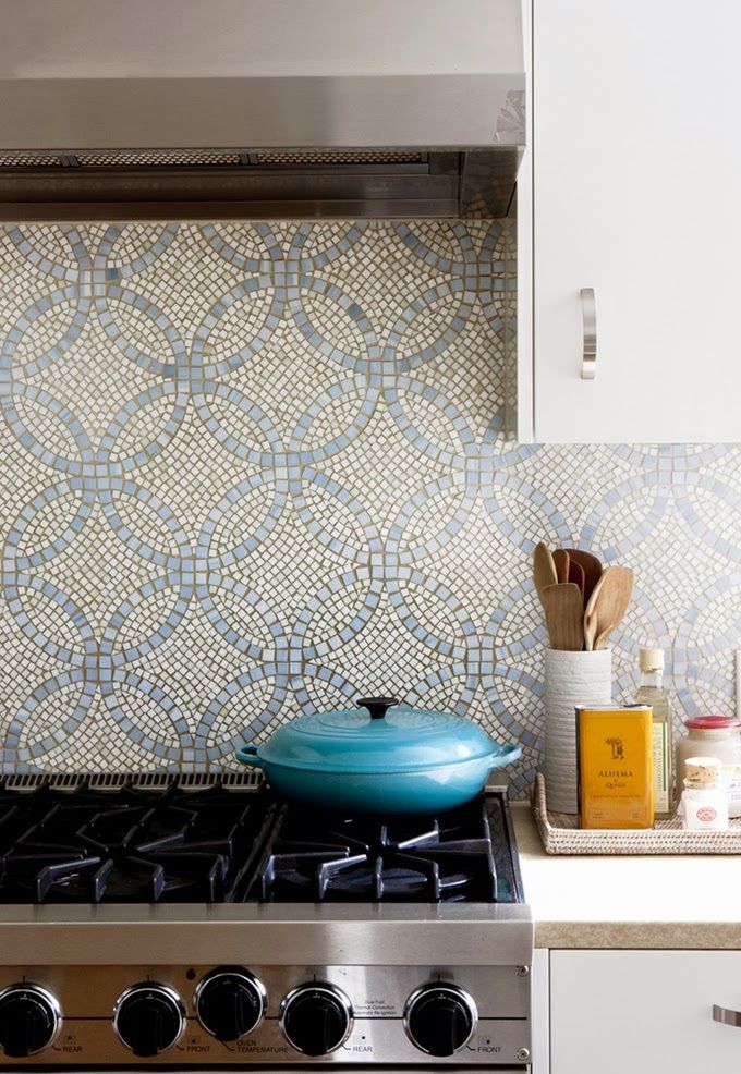 18 Gleaming Mosaic Kitchen Backsplash Designs