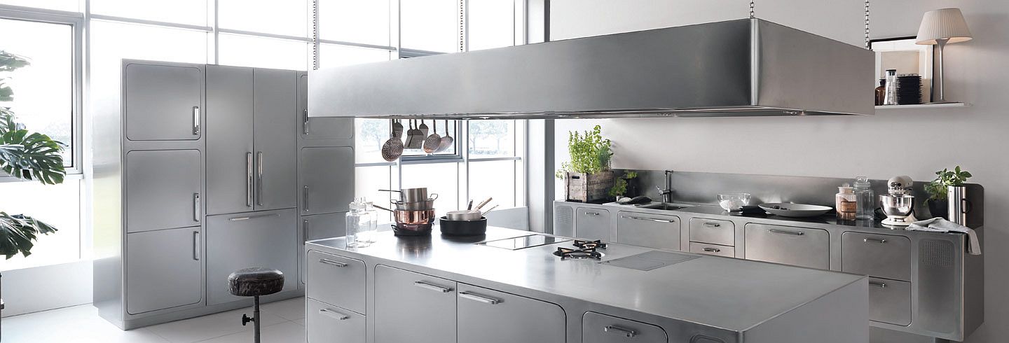 Kitchen drawers bring ample storage space