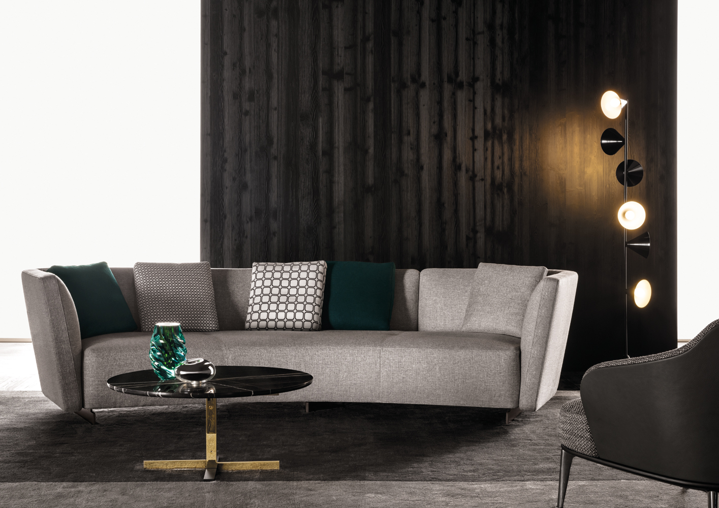 Lounge Seymour fabric sofa