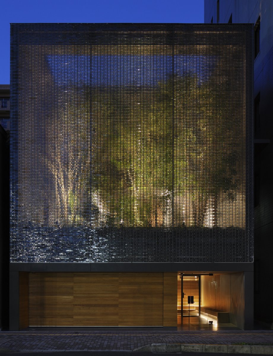 Optical Glass House by Hiroshi Nakamura & NAP