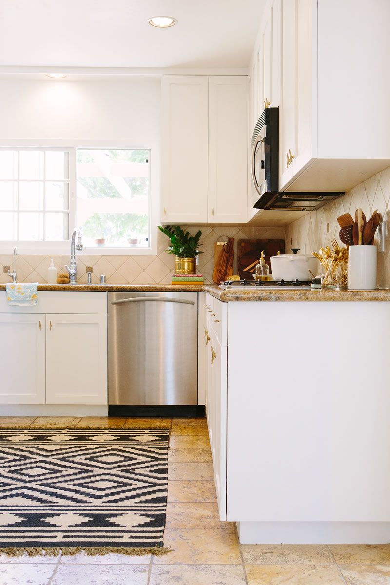 Painted cabinets from A House in the Hills