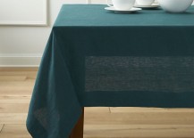 Peacock-blue-tablecloth-from-Crate-Barrel-217x155