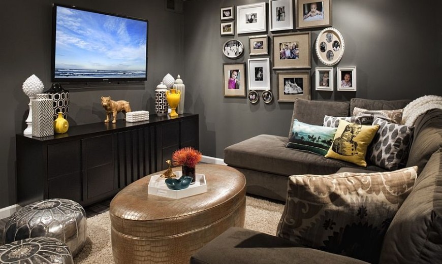 20 Small Tv Room Ideas That Balance, Living Room Sets With Tv