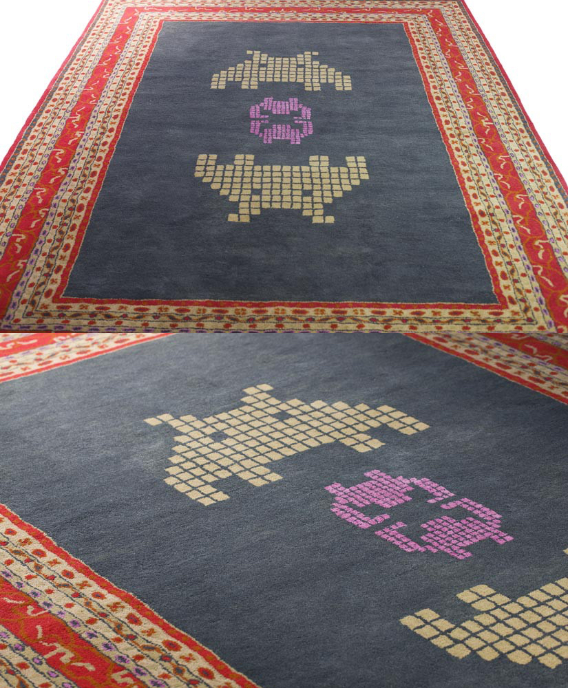 Wooden Rug  By Ruckstuhl