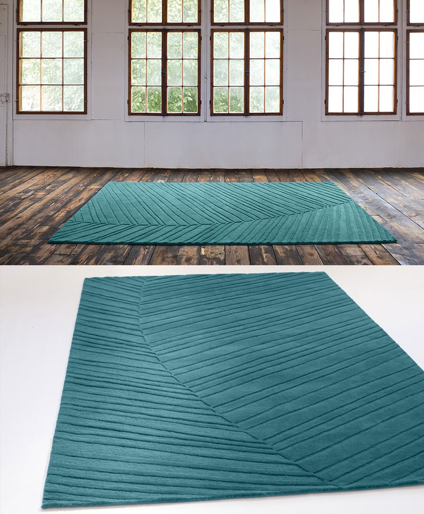 Wooden Rug  By Ruckstuhl