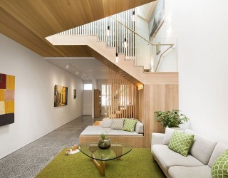 Shaping Your Home Around a Sculptural Staircase: Posh South Melbourne House 2