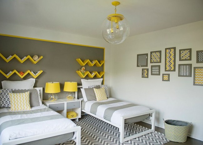 30 Trendy Ways to Add Color to the Contemporary Kids’ Bedroom