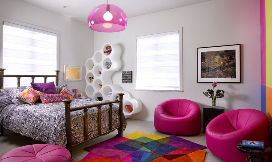 Beyond Paint: 30 Inventive Ways to Add Color to the Kids’ Bedroom