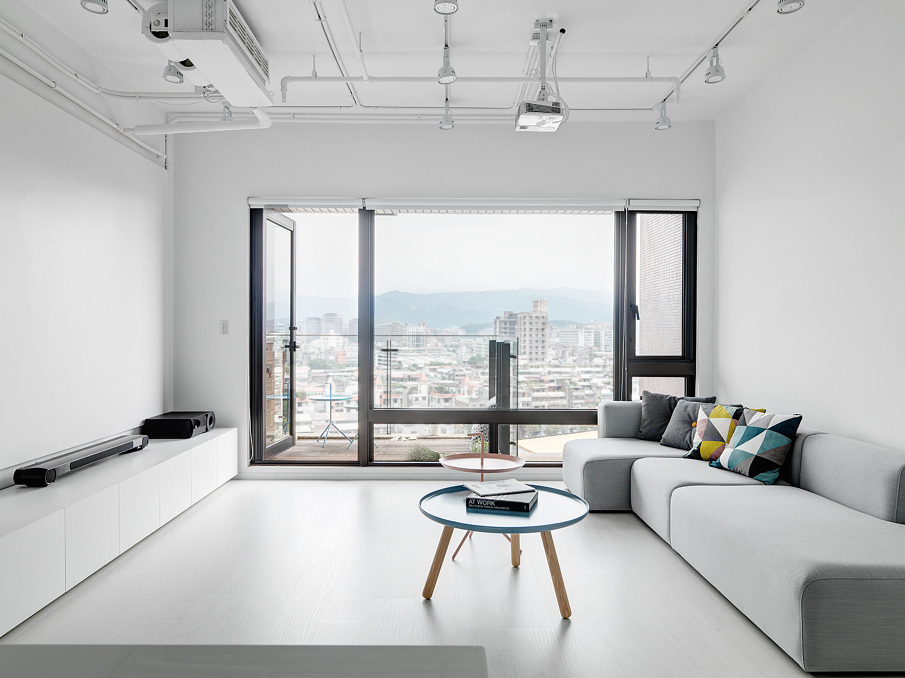 Tsai Residence living space