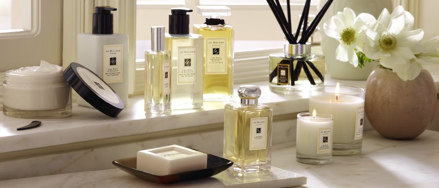 Upscale bath products from Jo Malone