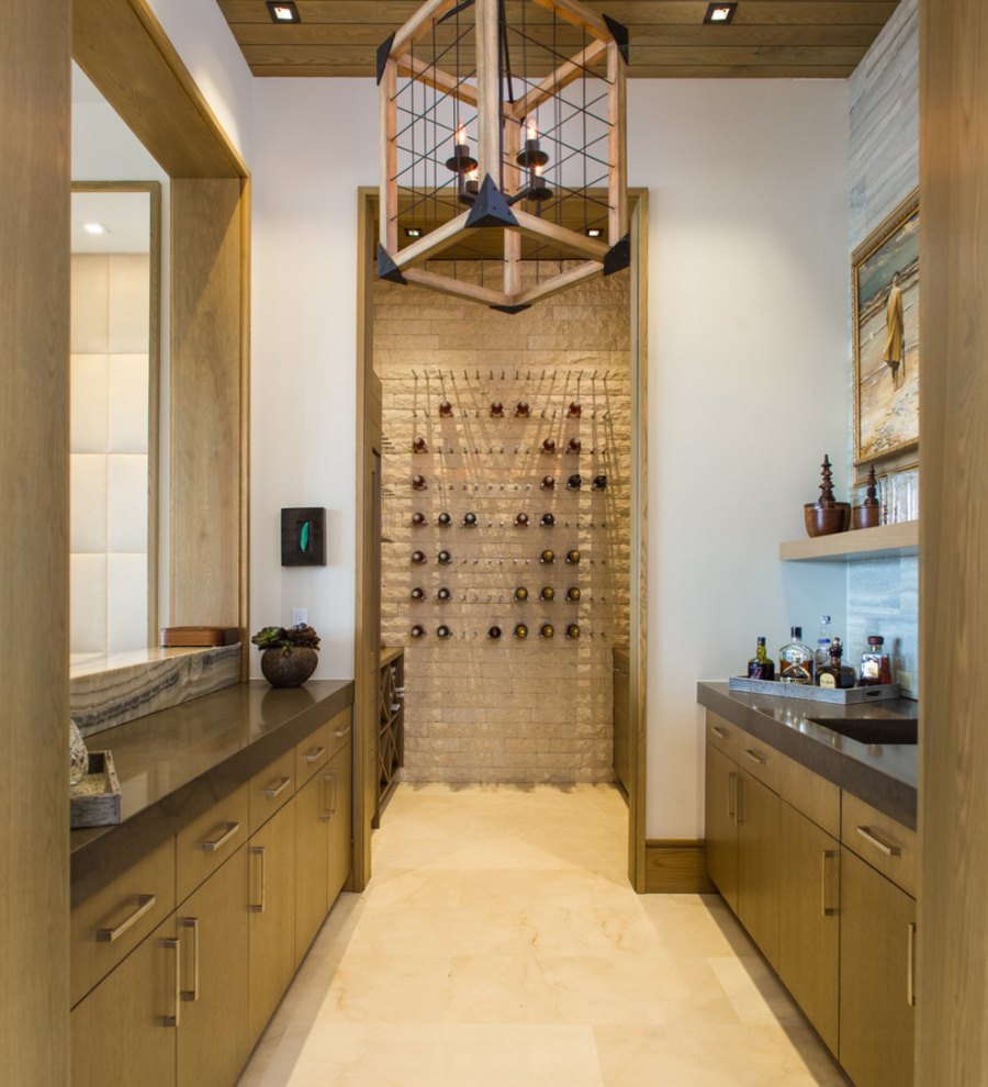 Wine storage in a Florida home