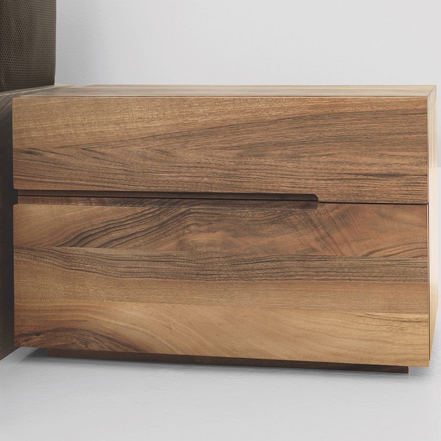 Zeitraum Nightstand in American walnut by Formstelle