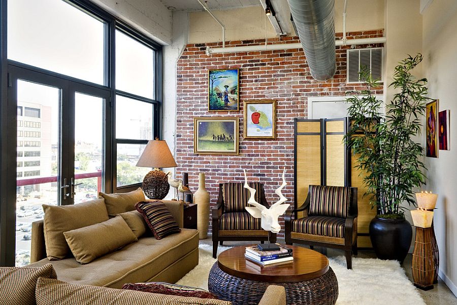 100 Brick Wall Living Rooms That Inspire Your Design Creativity ...