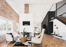 Black-white-brick-walls-and-chevron-pattern-flooring-in-the-living-room-217x155