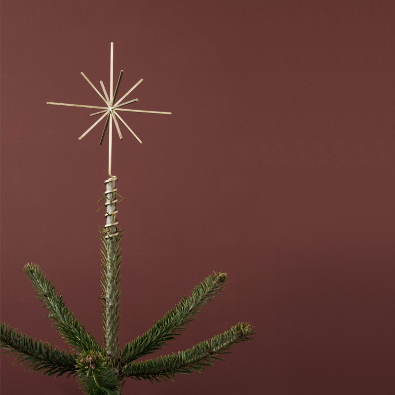 Brass Christmas star from ferm LIVING