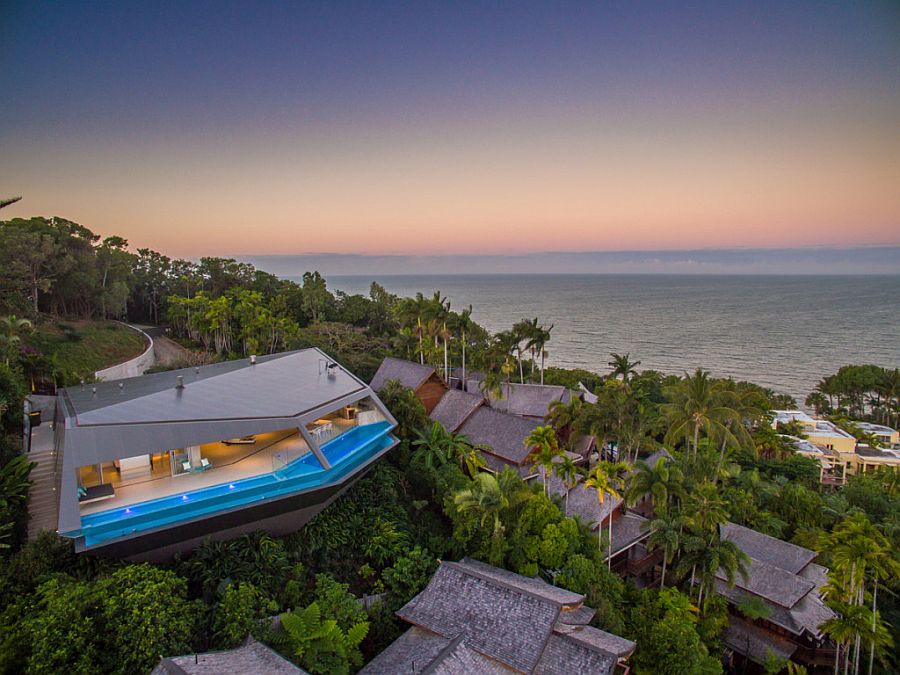 Breathtaking catilevered design of the Edge steals the show in this Port Douglas neighborhood