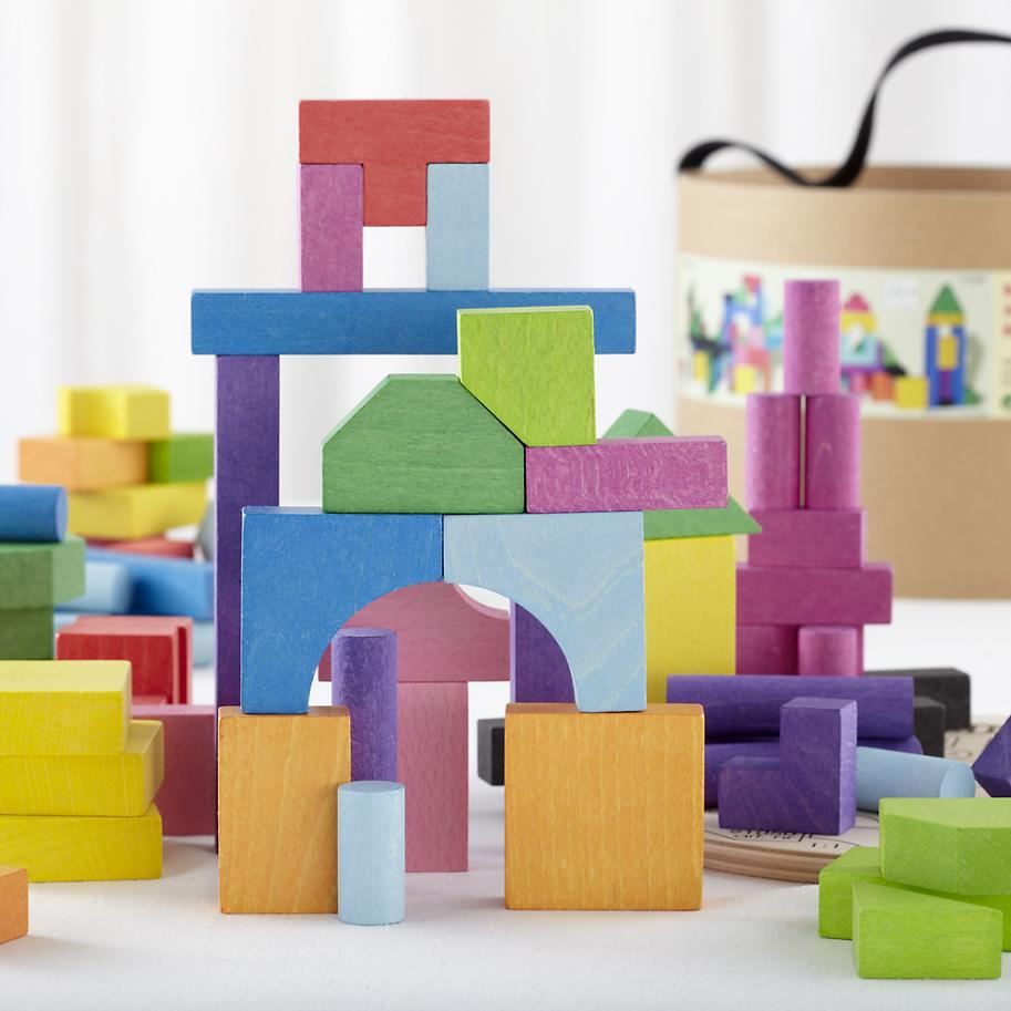 Bucket of blocks from The Land of Nod