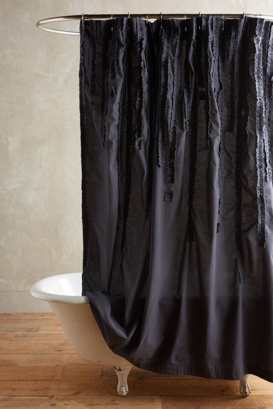 Cotton luxury shower curtain from Anthropologie