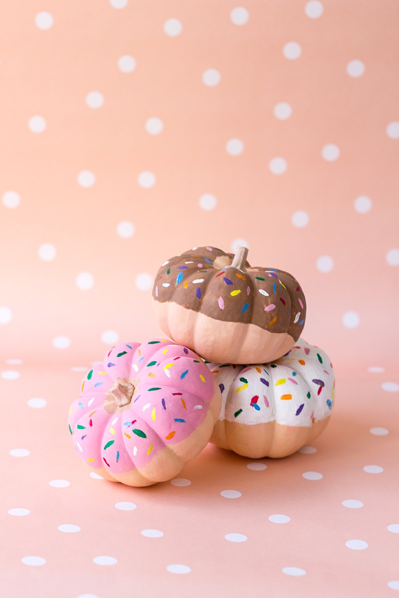 Donut pumpkins from Studio DIY