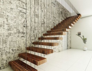 21 Unique Contemporary Staircases with a Flair for the Dramatic!