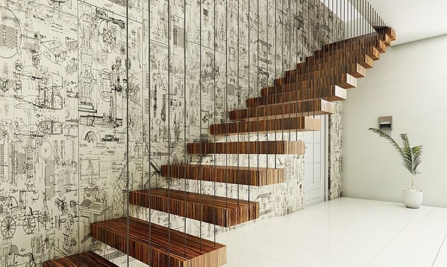 21 Unique Contemporary Staircases with a Flair for the Dramatic!