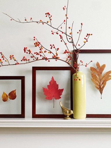 8 Creative DIY Project Ideas for Using Fall Leaves as Seasonal Wall Art ...